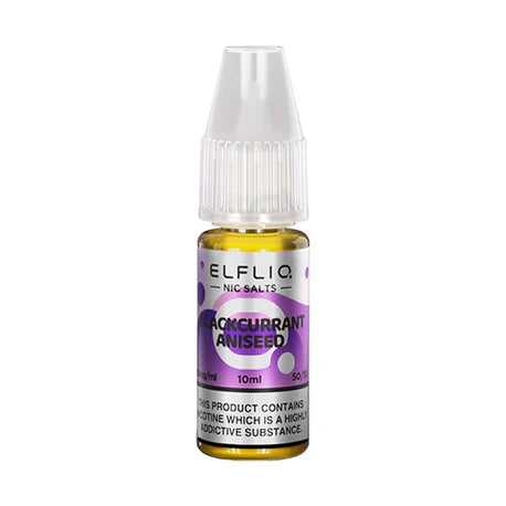 ELFBAR ElfLiq Nic Salts - Blackcurrant Aniseed - 10ml