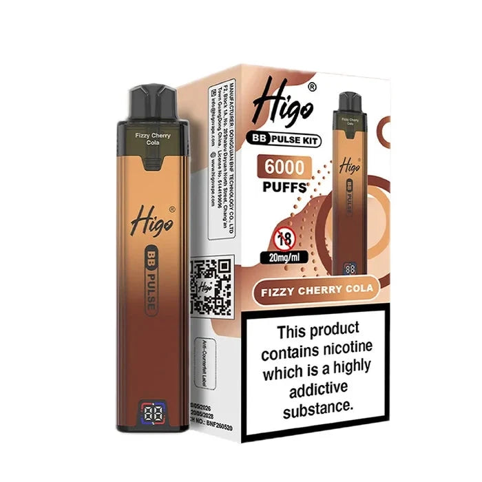 Higo BB Pulse 6000 Puffs Prefilled Pod Kit