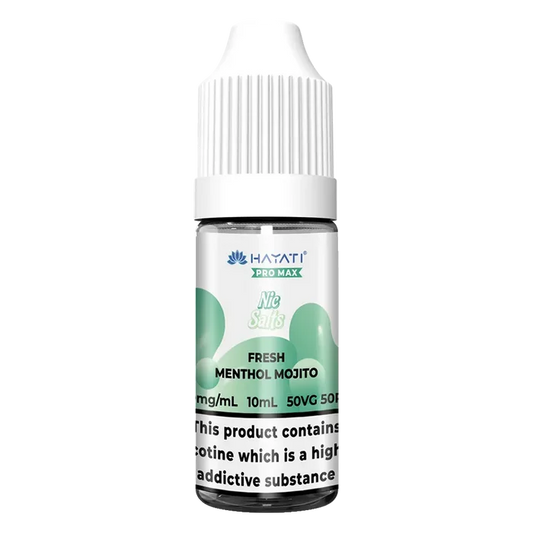 Hayati Pro Max Fresh Menthol Mojito Nic Salt Vape Juice