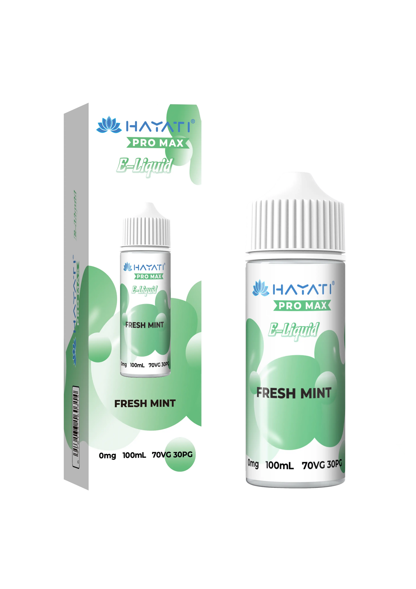 FRESH MINT HAYATI PRO MAX E-LIQUID 100ML NO NICOTINE