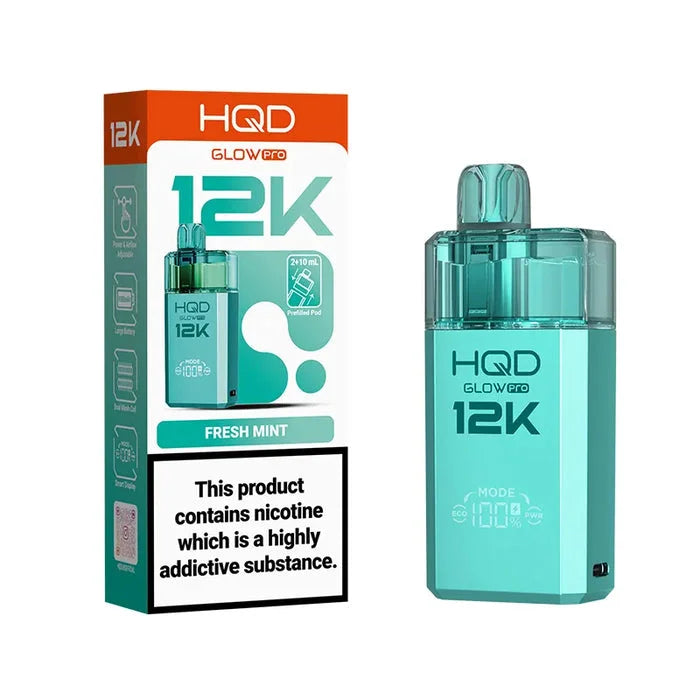 HQD Glow Pro 12K Prefilled Pod Kit