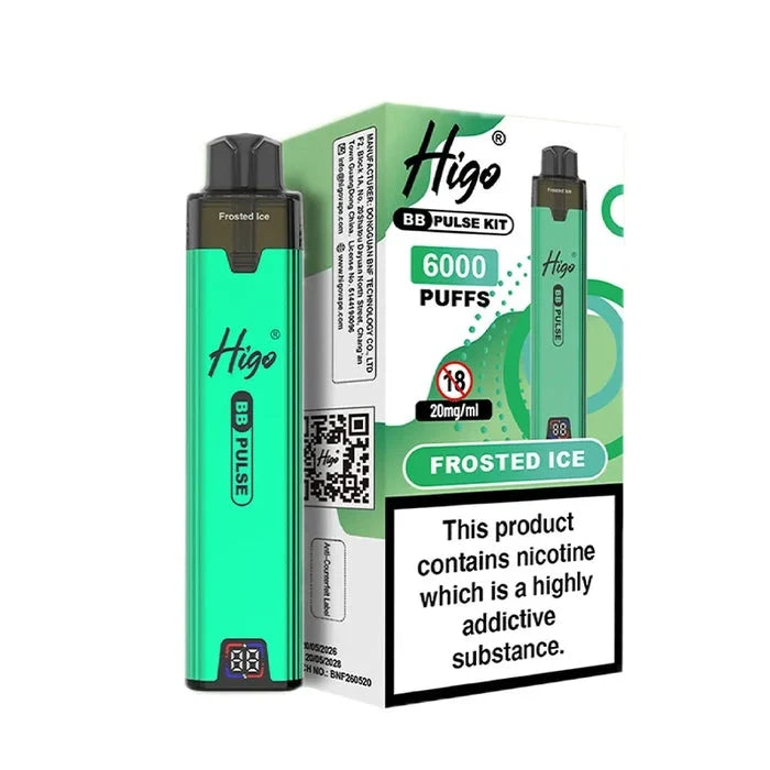 Higo BB Pulse 6000 Puffs Prefilled Pod Kit