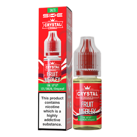 Fruit Medley SKE Crystal Nic Salt E Liquid 10ml - 10mg/20mg