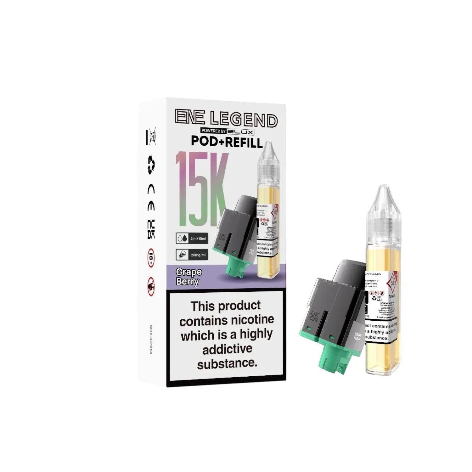 Elux ENE Legend 15K Prefilled Pods