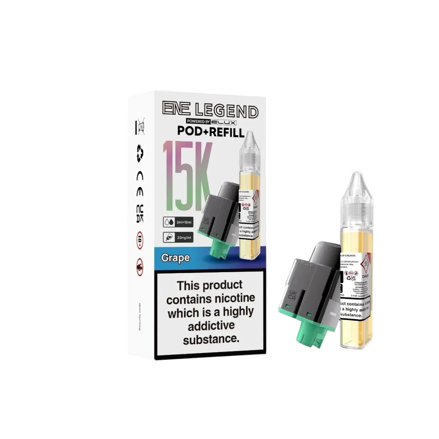 Elux ENE Legend 15K Prefilled Pods