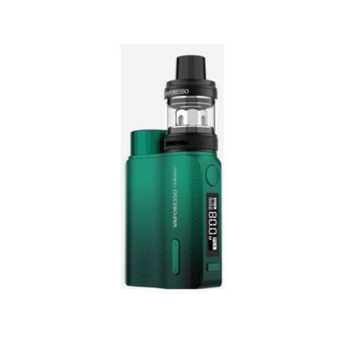 Vaporesso Swag II Vape Kit in Green – a compact, ergonomic device with AXON chip, 80W output, and NRG PE tank for a smooth and customizable vaping experience.