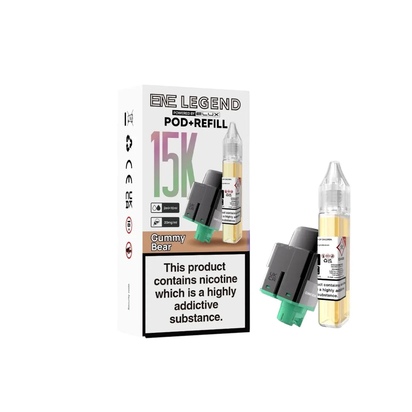 Elux ENE Legend 15K Prefilled Pods
