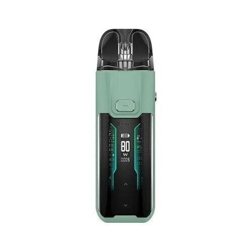 Vaporesso Luxe XR Max Pod Kit in Green – high-performance pod system with a 2800mAh built-in battery, COREX heating tech, and adjustable wattage for powerful DTL and MTL vaping.