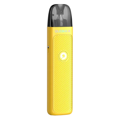 Hayati Quokka Lite Pod Kit in Neon Yellow – lightweight pod vape kit with 1000mAh built-in battery, 2ml refillable pods, and USB-C charging for reliable MTL vaping