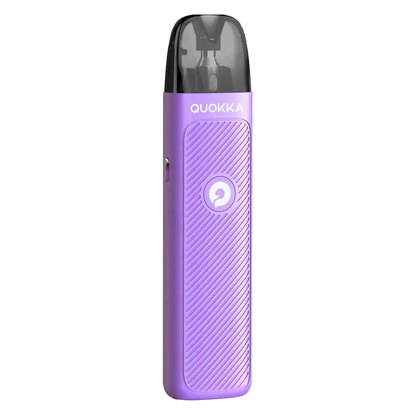 Hayati Quokka Lite Pod Kit in Vivid Violet – lightweight pod vape kit with 1000mAh built-in battery, 2ml refillable pods, and USB-C charging for reliable MTL vaping