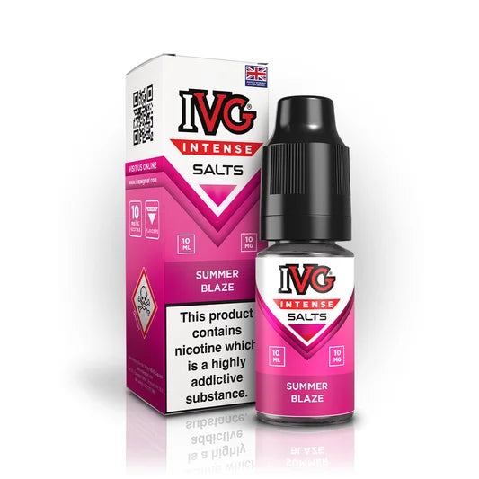 IVG Intense Vape Juice Nic Salt 10ml - Pack of 10