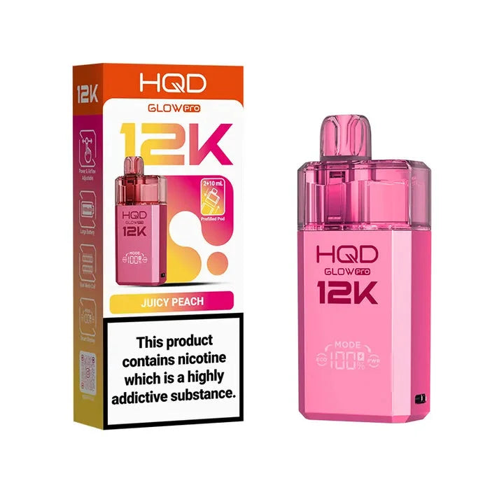 HQD Glow Pro 12K Prefilled Pod Kit