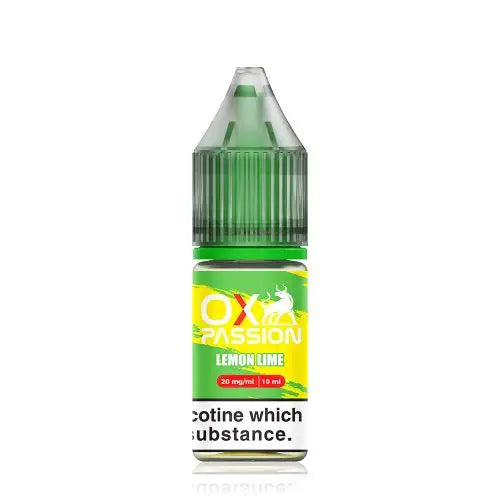 10x Lemon Lime OXVA Ox Passion Nic Salt 10ML E-Liquid
