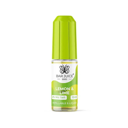 Bar Juice 5000 Lemon & Lime Nic Salt Vape juice 10ml