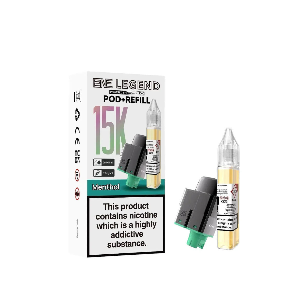Elux ENE Legend 15K Prefilled Pods