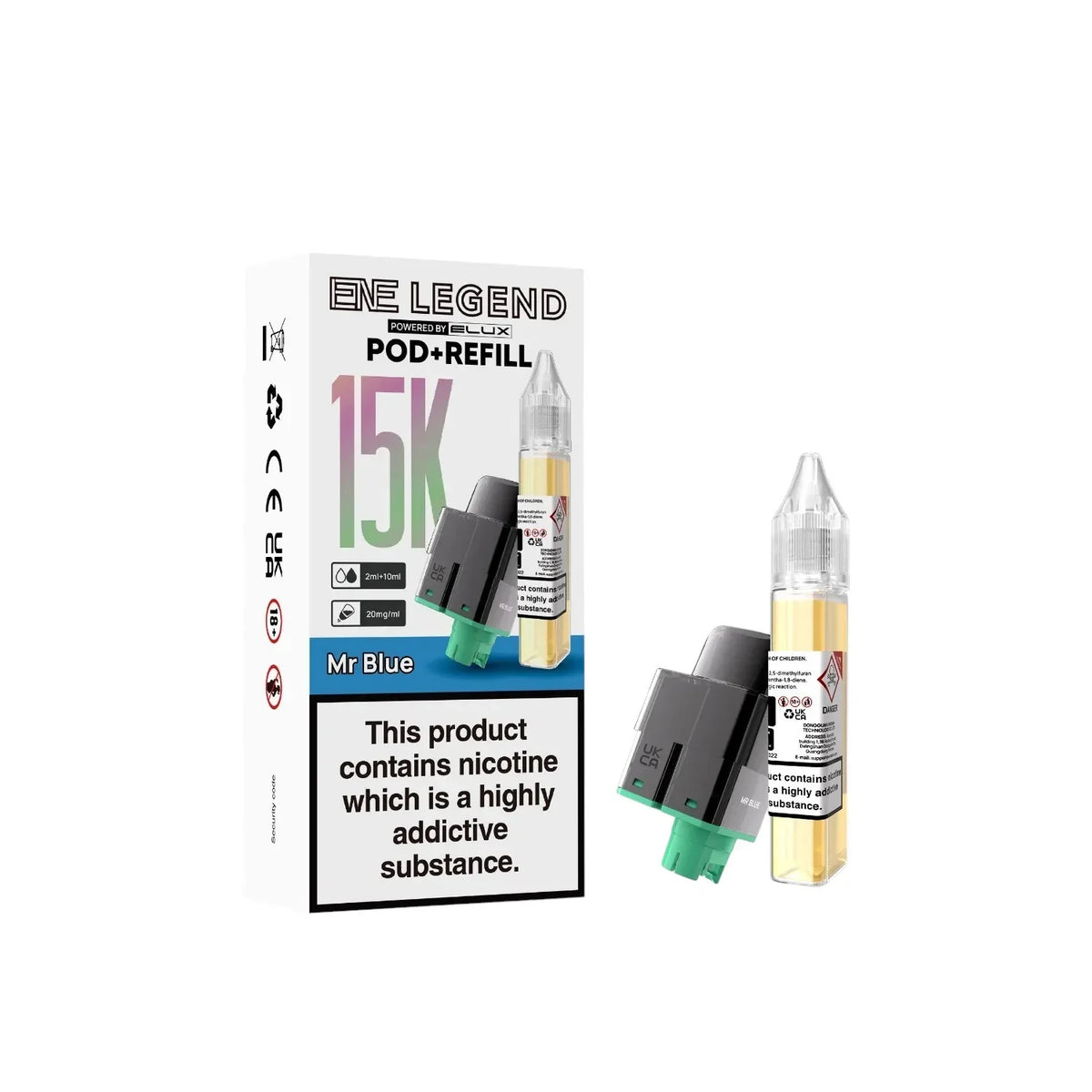 Elux ENE Legend 15K Prefilled Pods