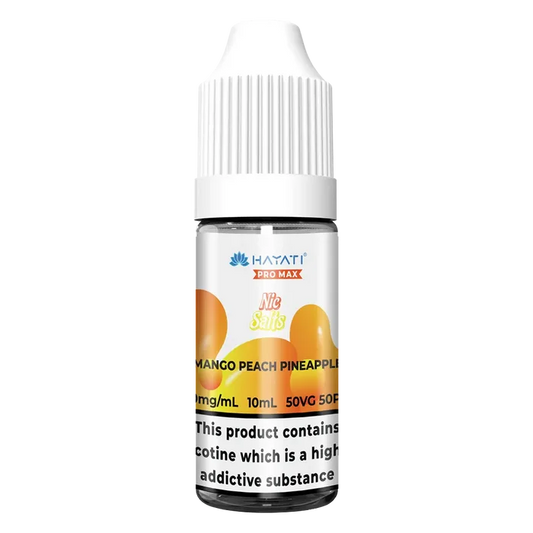 Hayati Pro Max Mango Peach Pineapple Nic Salt Vape Juice