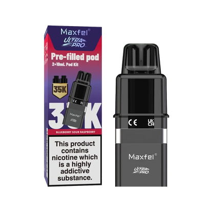 Maxfel Ultra Pro Prefilled Pods + Refill Containers