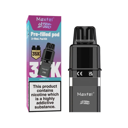 Maxfel Ultra Pro Prefilled Pods + Refill Containers