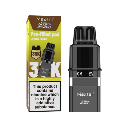 Maxfel Ultra Pro Prefilled Pods + Refill Containers