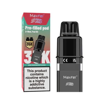 Maxfel Ultra Pro Prefilled Pods + Refill Containers