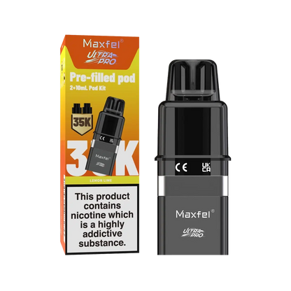 Maxfel Ultra Pro Prefilled Pods + Refill Containers