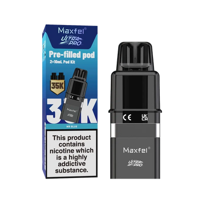 Maxfel Ultra Pro Prefilled Pods + Refill Containers