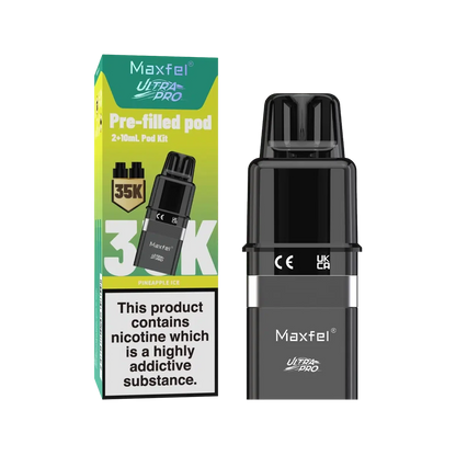 Maxfel Ultra Pro Prefilled Pods + Refill Containers