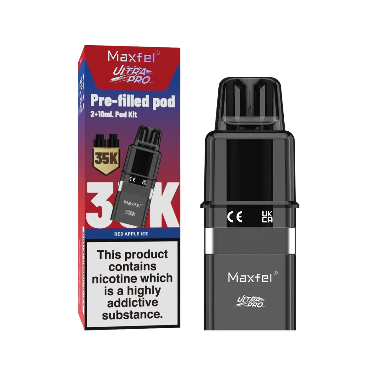 Maxfel Ultra Pro Prefilled Pods + Refill Containers