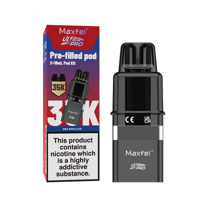 Maxfel Ultra Pro Prefilled Pods + Refill Containers