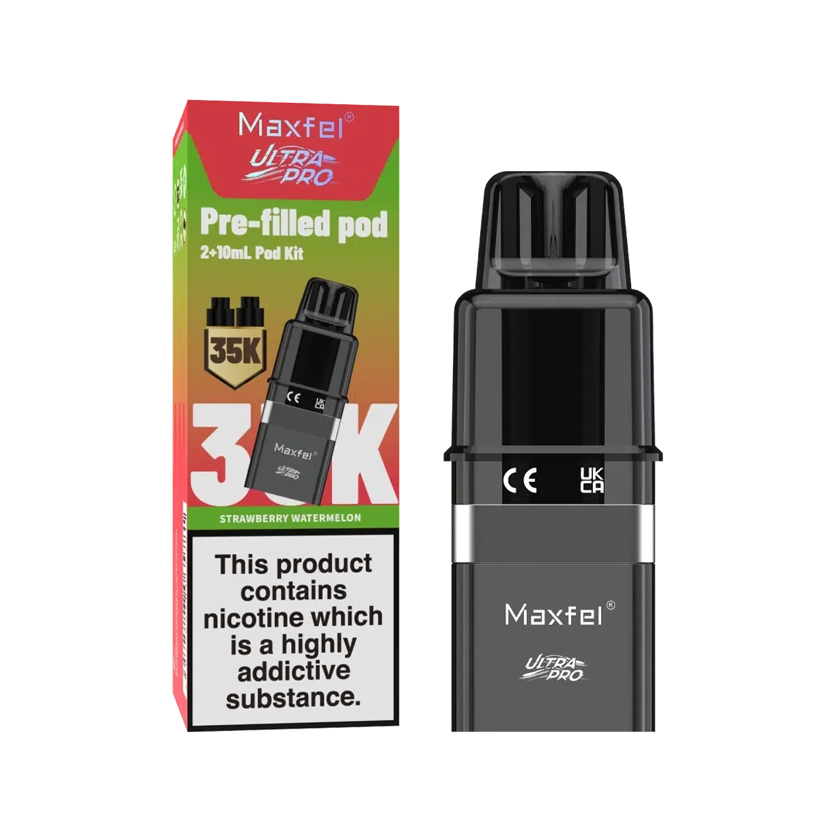 Maxfel Ultra Pro Prefilled Pods + Refill Containers