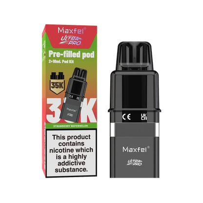 Maxfel Ultra Pro Prefilled Pods + Refill Containers