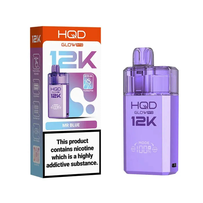 HQD Glow Pro 12K Prefilled Pod Kit