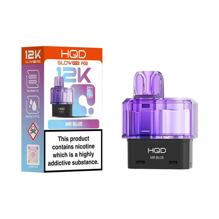 HQD Glow Pro 12K Prefilled Pods