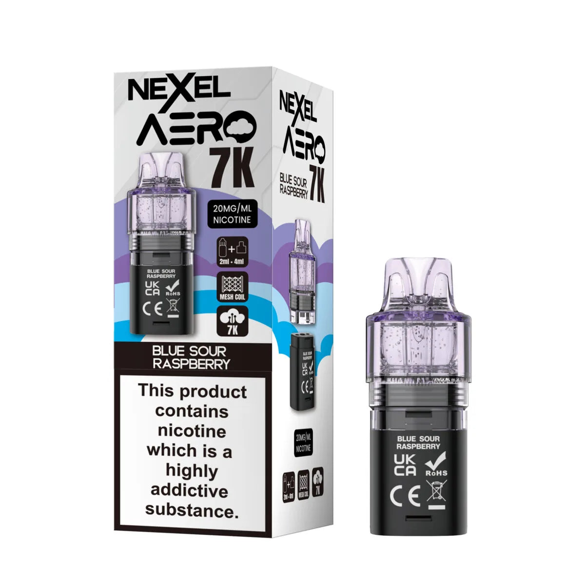 Nexel Aero 7000 Refill Pods | Replacement Prefilled Pods