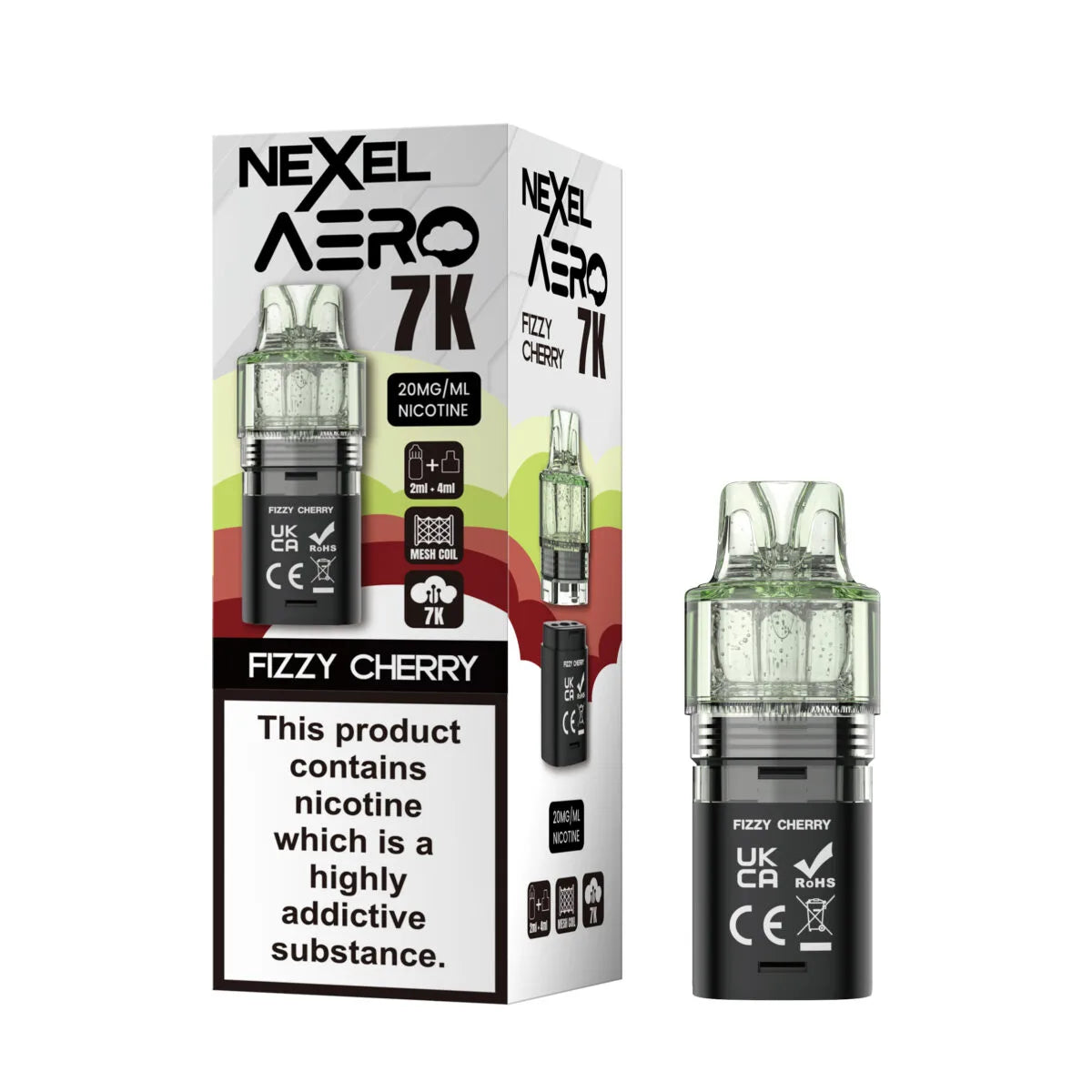 Nexel Aero 7000 Refill Pods | Replacement Prefilled Pods