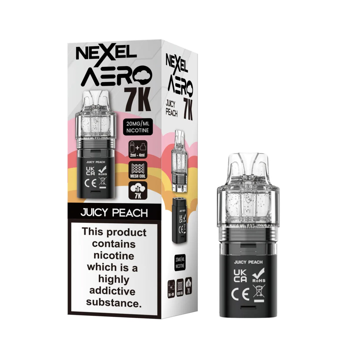 Nexel Aero 7000 Refill Pods | Replacement Prefilled Pods