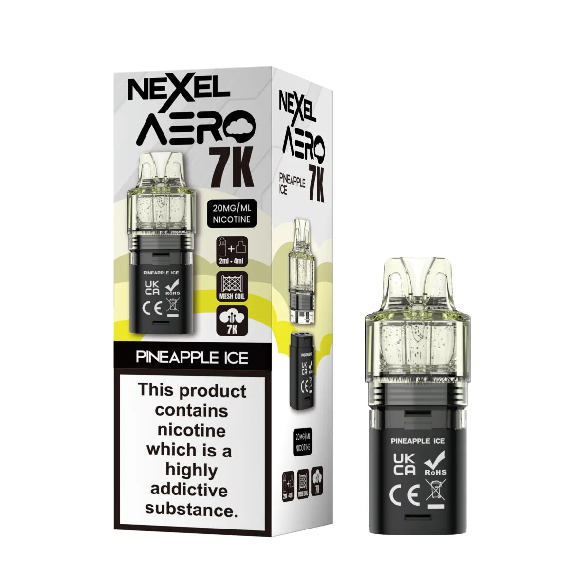 Nexel Aero 7000 Refill Pods | Replacement Prefilled Pods