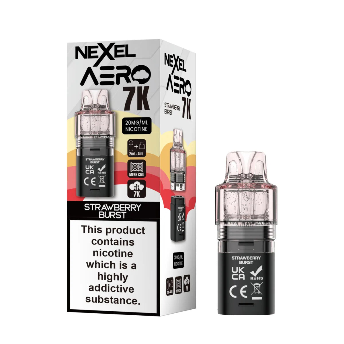 Nexel Aero 7000 Refill Pods | Replacement Prefilled Pods