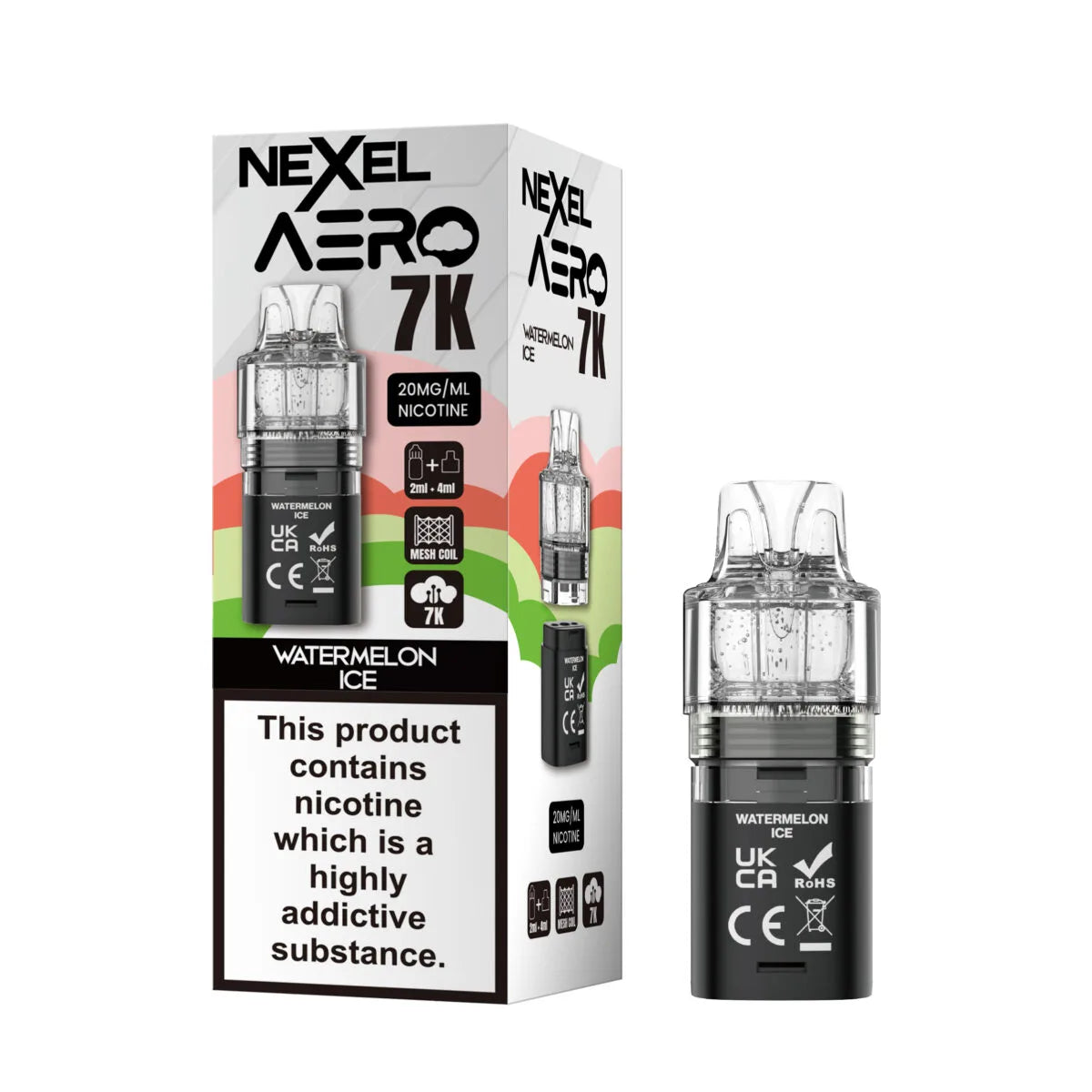 Nexel Aero 7000 Refill Pods | Replacement Prefilled Pods