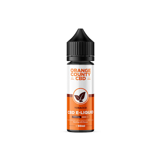 Tobacco E-Liquid 1500mg (50ml)
