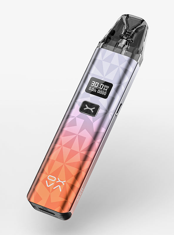 OXVA Xlim Classic Edition Pod Kit in Orange Silver – sleek and reliable pod vape with a precise airflow control, and smooth performance for everyday use.