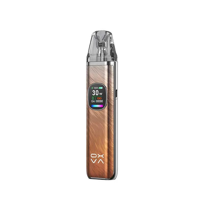 OXVA Xlim Pro 2 Pod Kit in Amber Orange – sleek and powerful vape device with a smart display, and enhanced airflow control for a tailored vaping experience.