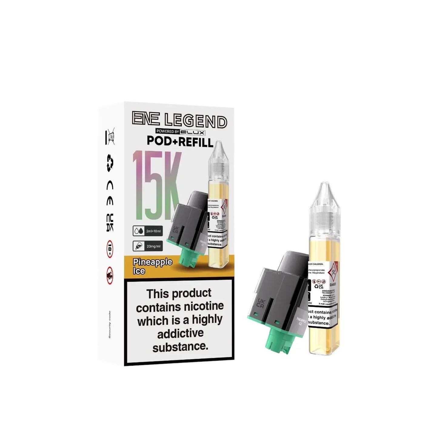 Elux ENE Legend 15K Prefilled Pods