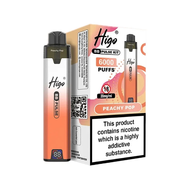 Higo BB Pulse 6000 Puffs Prefilled Pod Kit