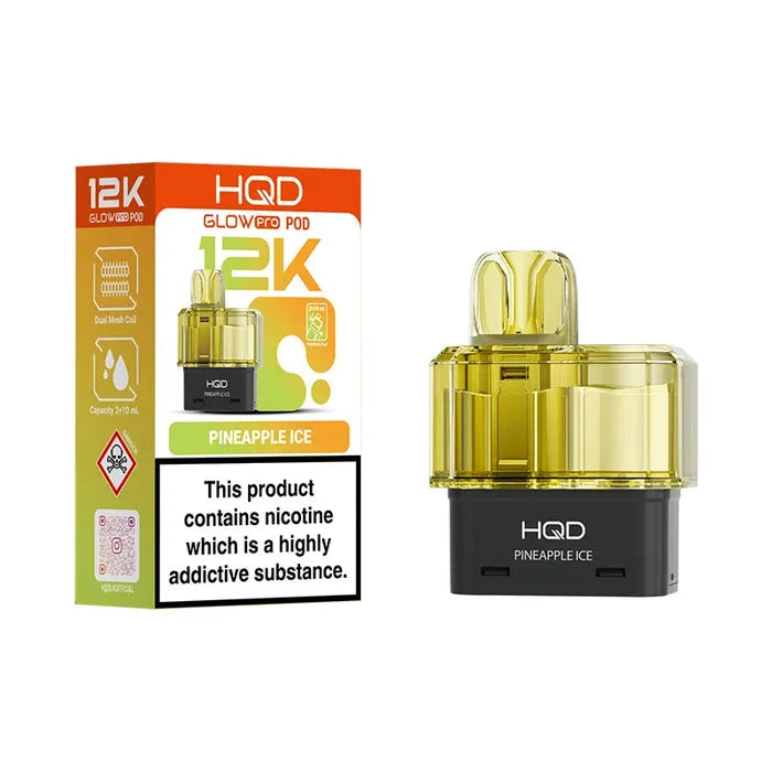 HQD Glow Pro 12K Prefilled Pods