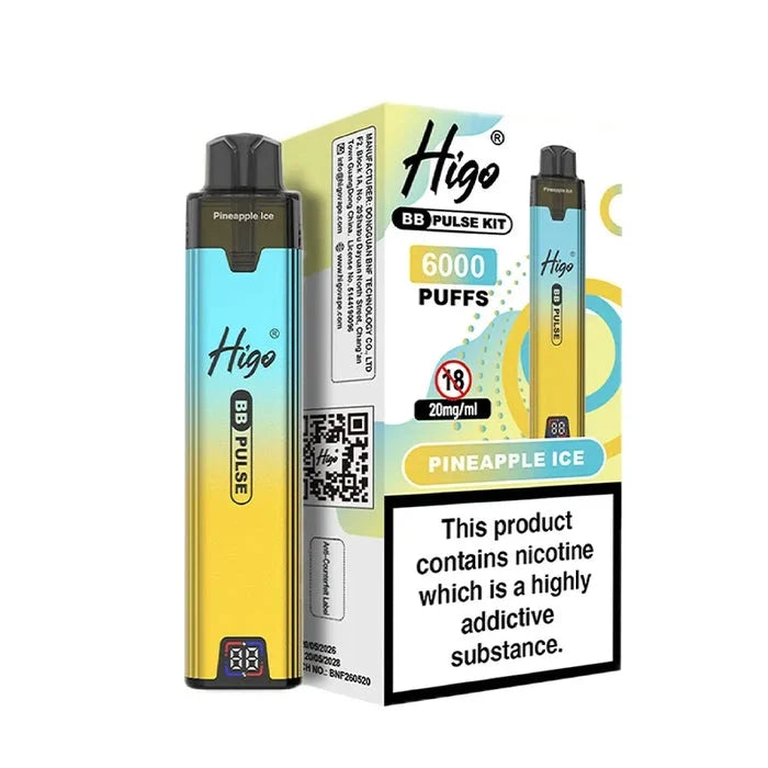 Higo BB Pulse 6000 Puffs Prefilled Pod Kit