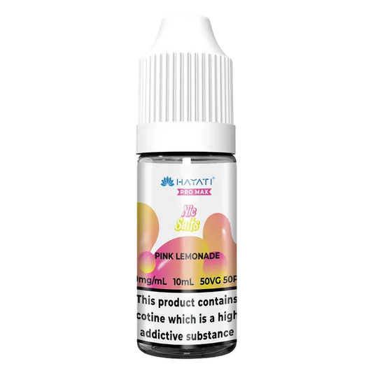 Hayati Pro Max Pink Lemonade Nic Salt Vape Juice