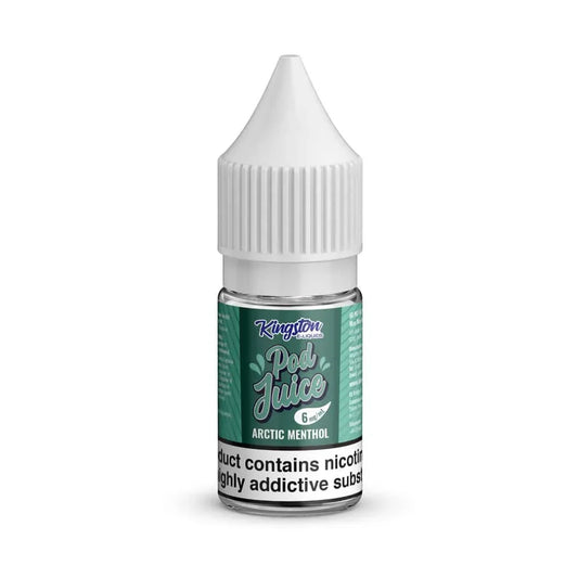 Zingberry Kingston Pod Juice Nic Salts 10ml – smooth nicotine salt e-liquid available in multiple flavour options