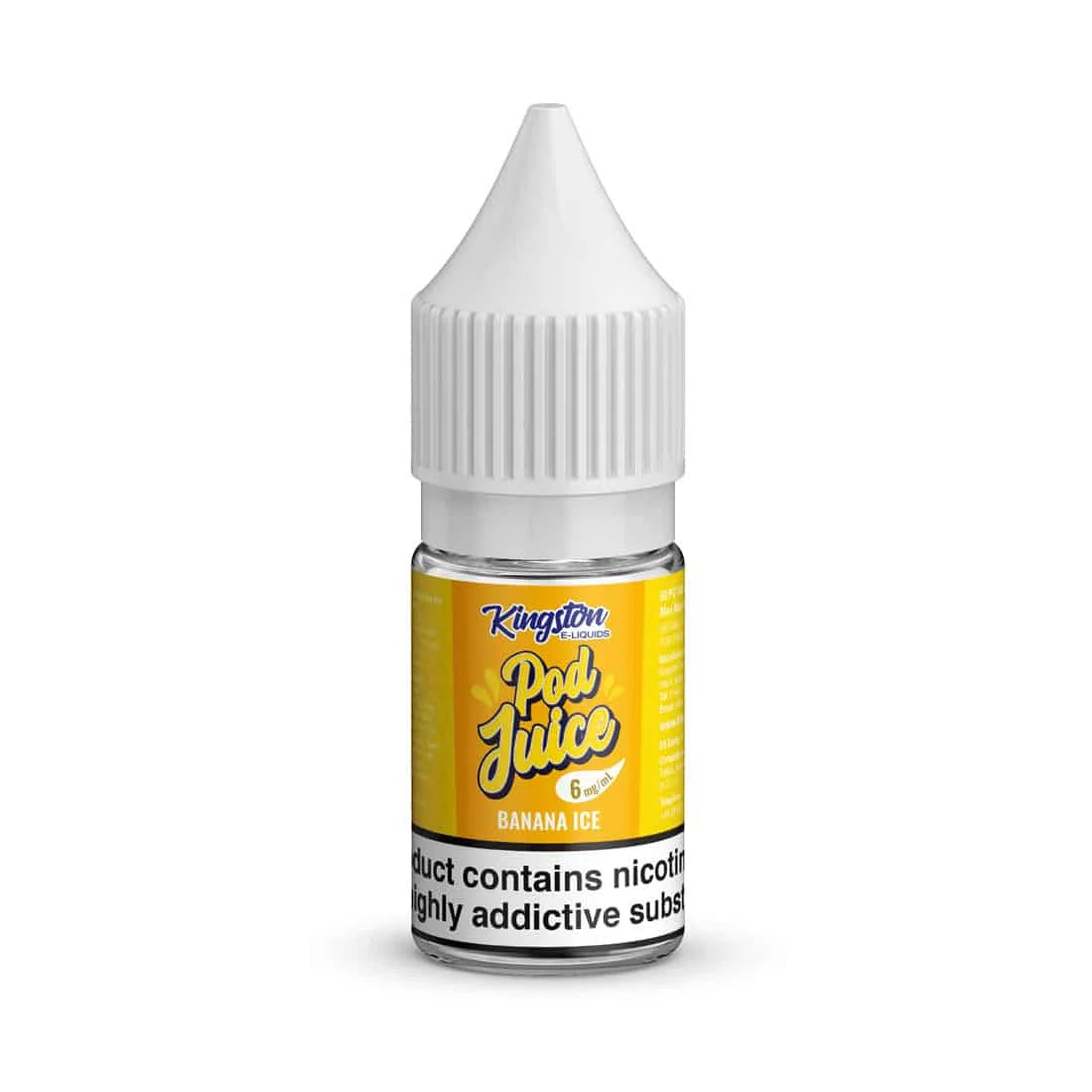 Kingston Pod Juice Nic Salts 10ml - Pack of 10 Bottles